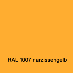 Bitumen Farbe gelb RAL 1007
