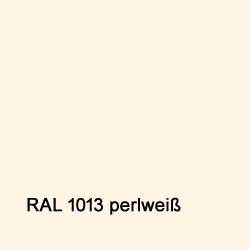 Bitumen Farbe perlweiß RAL 1013