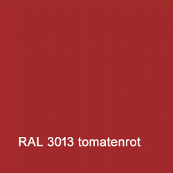 Bitumen Farbe rot RAL 3013