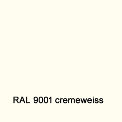 Bitumen Farbe weiß RAL 9001